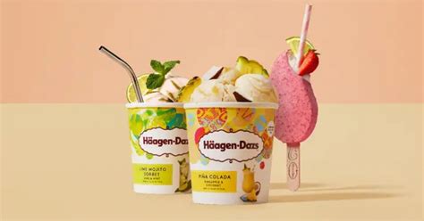 H Agen Dazs Launches Cocktail Flavoured Ice Cream