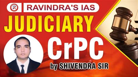 Judiciary CrPC By Shivendra Sir Complete Preparation Of Judiciary