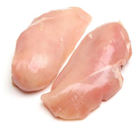 Boneless Chicken Chicken Breast Gram Net Raw Meat Oi Food