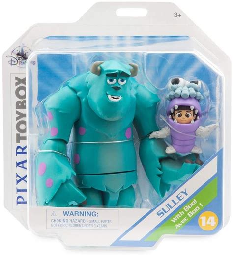 Disney Sulley Action Figure Pixar Toybox In 2023 Action Figures