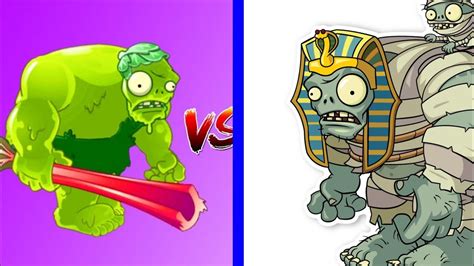 Plants Vs Zombies Gargantuar Zombies Vs Zoybean Pod Plants Boss Youtube