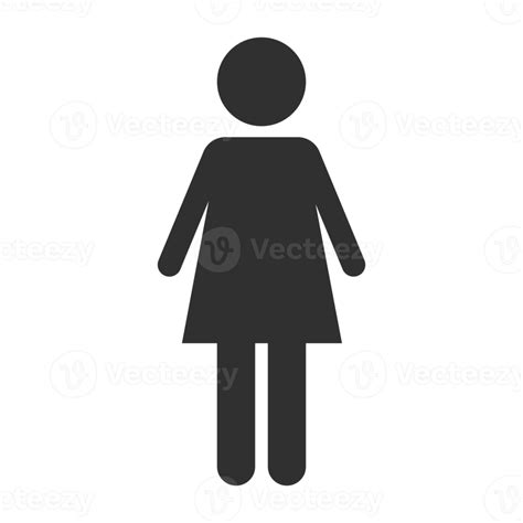 Standing Up Woman Icon 18888777 Png