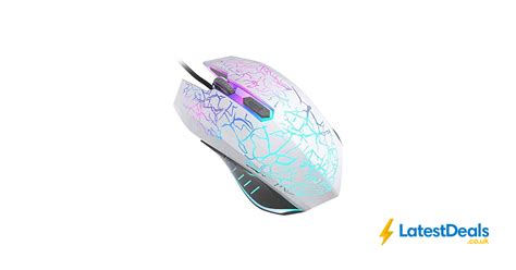 Versiontech Wired Computer Laptop Mouse For Gaming Rgb Led Usb Mice