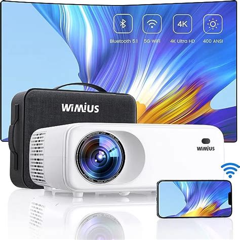 Projector G Wifi Bluetooth Projector Lumen Native P Full Hd