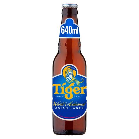 Tiger Lager Beer Bottle 640ml | Zoom