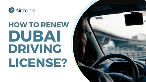 How To Apply For New UAE Driving License Renewal Airzone