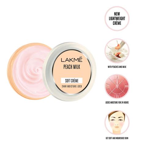 Lakmé Peach Milk Soft Crème 250 G Yummy Mummys