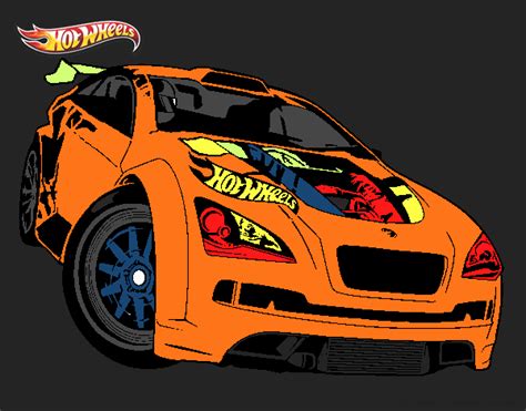 Dibujo de Hot Wheels Megane Trophy pintado por en Dibujos net el día 06