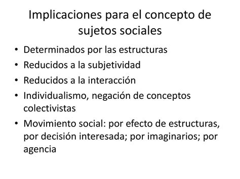 La Teor A Social Hoy Y Los Sujetos Sociales Ppt Descargar