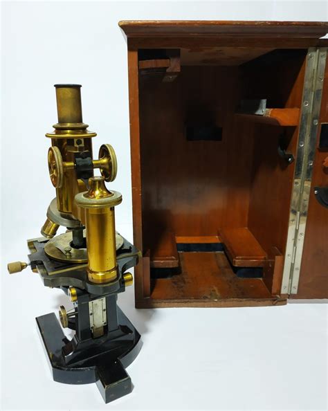 Sold Price A Old German Microscope Made By Jena Carl Zeiss Invalid