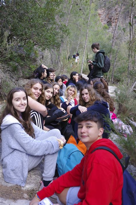 SENDERISMO EN MONTANEJOS CON 4º DE ESO DE AGUSTINOS SENDERO DE LOS