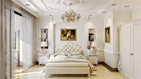 Classic bedroom interior design - 75 photo