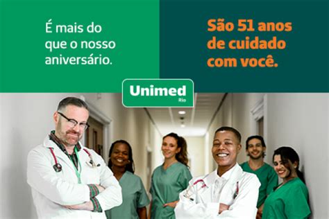 Unimed Rio 51 anos cuidando de você