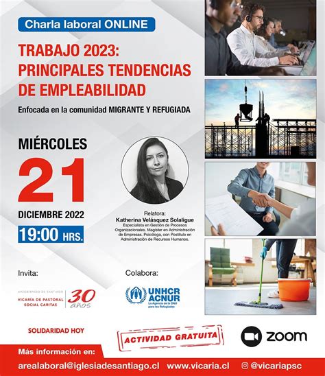 Charla Trabajo Principales Tendencias De Empleabilidad Mercado