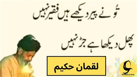 Hakeem Luqman Quotes In Urdu Hakeem Luqman K Aqwal Hakeem Luqman