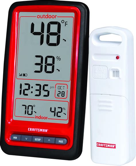 Amazon AcuRite 00592A4 Wireless Indoor Outdoor Thermometer With