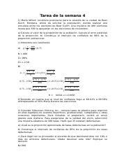 Tarea De La Semana Docx Tarea De La Semana Mar A Wilson