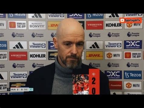 Erik Ten Hag Post Match Interview Well Deserved Penalties L Man