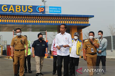 Presiden Jokowi Resmikan Tol Cibitung Cilincing Dan Serpong Balaraja