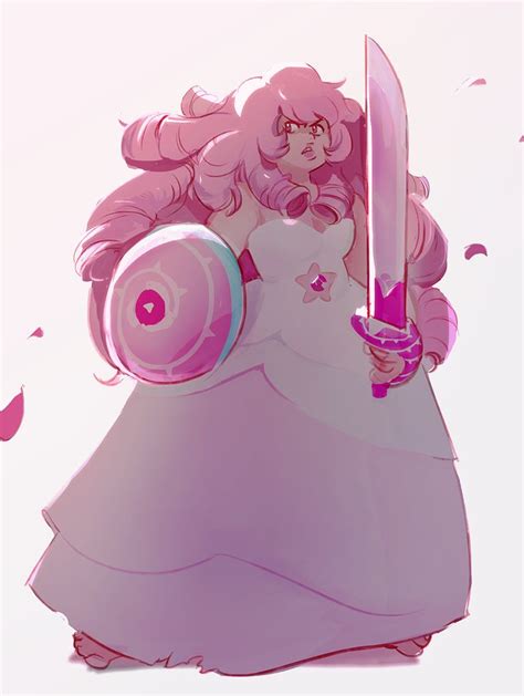 Steven Universe Fan Art Steven Universe Gem Steven Universe Rose Quartz Steven Universe