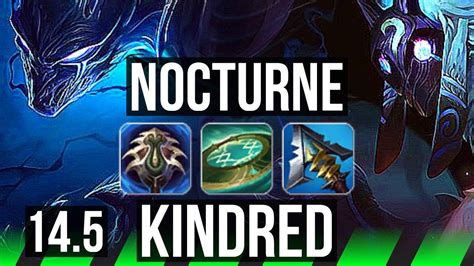 NOCTURNE Vs KINDRED JNG 7 Solo Kills Legendary 700 Games KR