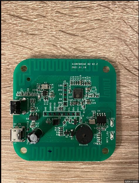 Sonoff RF Bridge R2 v2.2 extend transmitter antenna - Hardware - Home ...