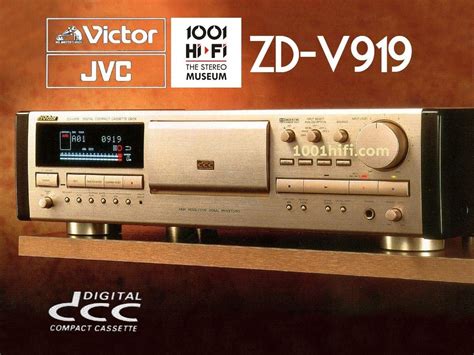 Victor JVC ZD V919 1993 Jvc Hifi Compact Cassette