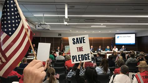 St Louis Park City Council Reinstates Pledge Of Allegiance Fox 9