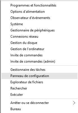 Comment Ouvrir Le Panneau De Configuration Sous Windows 10 Des