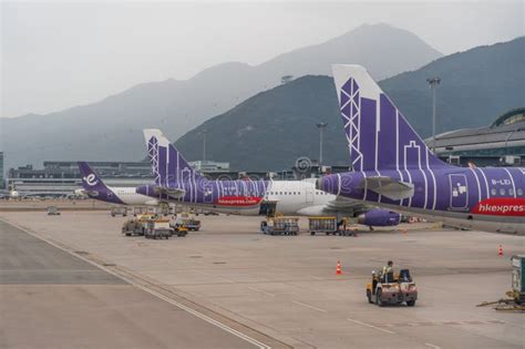 Budget Airline Hk Express Airbus A Hong Kong International Airport