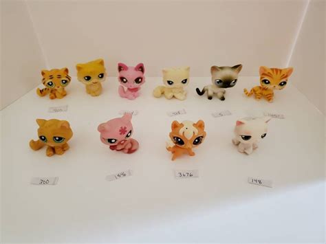 Hasbro Littlest Pet Shop Lps G2 G3 Su Elección De Gatos Etsy México