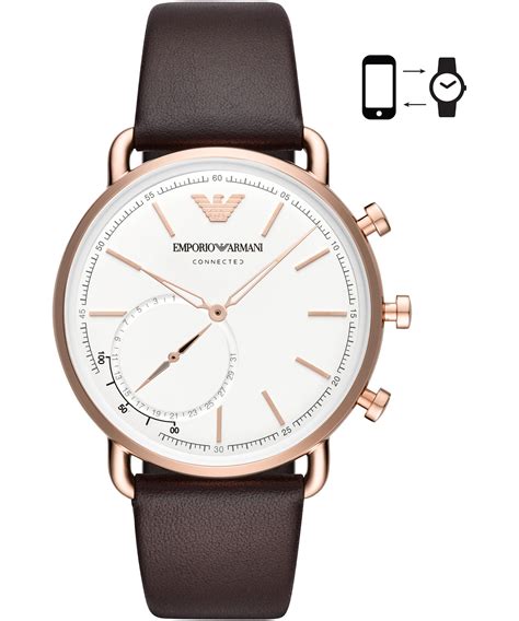 Emporio Armani Connected Aviator Hybrid Smartwatch Art Hodinky