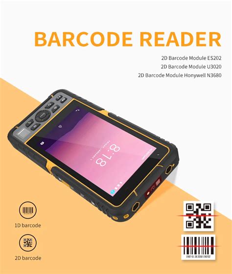 Oem T Rugged Pda Tablet Pc Inch Industrial Pda Android Ip Nfc