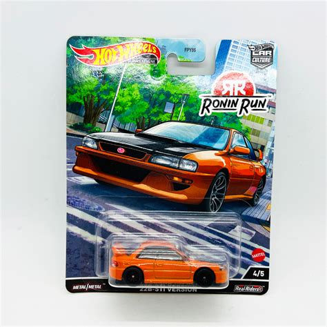 現貨日版 風火輪 HOT WHEELS 1 64 RONIN RUN 98 速霸陸 IMPREZA 22B STi 蝦皮購物