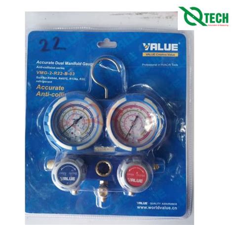 Đồng hồ gas đôi Value VMG-2-R22-B-03-Chính hãng, giá tốt nhất | QTECH