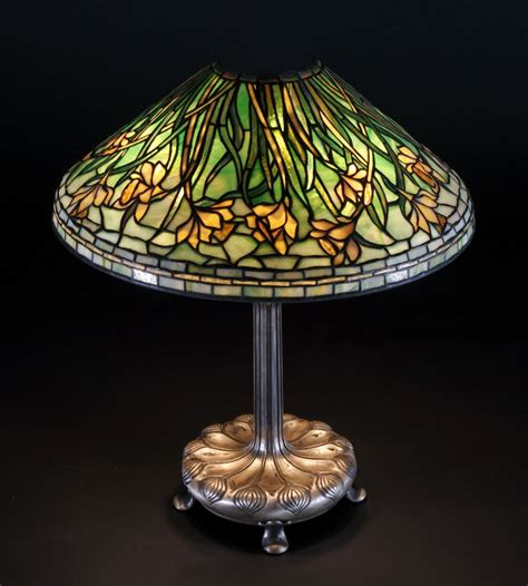 Tiffany Studios NY Daffodil Lamp Base Sgn Tiffany Studios NY 26876