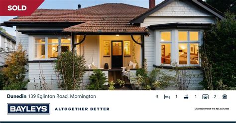Residential Price Indication Nz799000 139 Eglinton Road Mornington