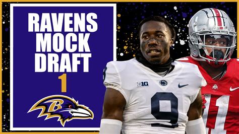 BALTIMORE RAVENS 7 ROUND MOCK DRAFT 1 MOCK DRAFT MONDAY RETURNS YouTube