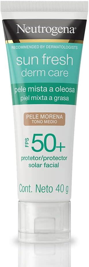 Neutrogena Sun Fresh Protector Solar Facial Tono Medio Dermcare