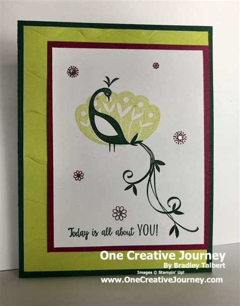 Stampin Up Beautiful Peacock Stampin Up Beautiful Basket Weaving