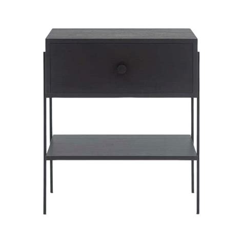 Mesa De Cabeceira Pine Preto MUMA