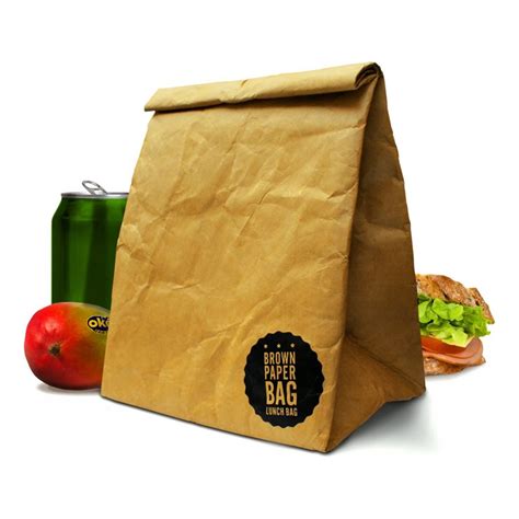 Brown Paper Bag - Insulated and Reusable Lunch Bag | The Green Head