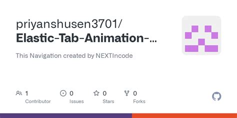 GitHub Priyanshusen3701 Elastic Tab Animation Using Only HTML CSS