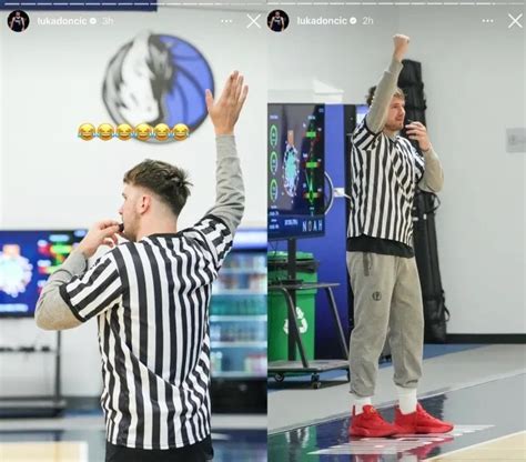 Nba Hits Luka Doncic With 2 000 Fine For Flopping Star Responds With Referee Costume In