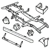 Land Rover Defender Body Chassis Diagrams Find Land Rover Parts At