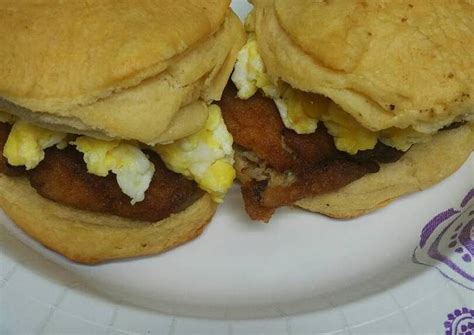 Fish And Egg Biscuits American Biscuits Recipe By Skunkmonkey101