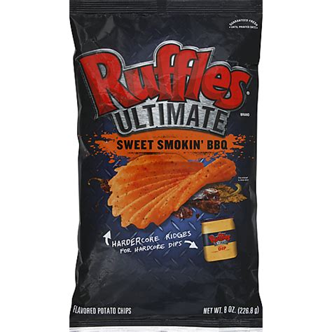 Fl Ruffl Xxl Bbq Snacks Chips And Dips Foodtown