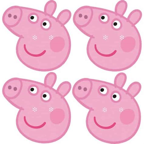 Peppa Pig Fun Face Masks And Party Bag Fillers Next Day Delivery