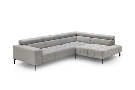 Megapol Ecksofa MP IN23009 silver Möbel Letz Ihr Online Shop