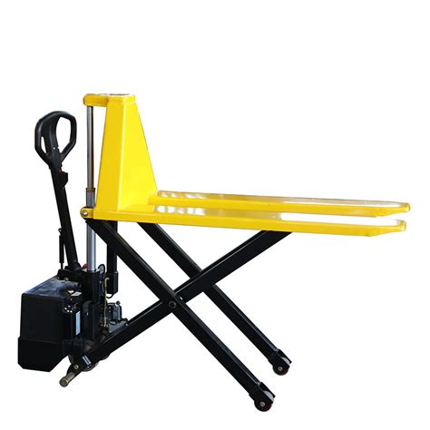 Electric High Lift Hydraulic Telescobic Scissor Lift Pallet Truck With